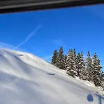 Hocheckhuette On Of The Hahnenkamm Mountain Kitzbuhel