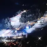 Hocheckhuette On Of The Hahnenkamm Mountain * Kitzbuhel
