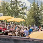 Hocheckhuette On Of The Hahnenkamm Mountain Kitzbuhel