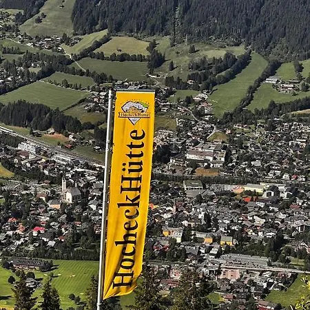 Hocheckhuette On Of The Hahnenkamm Mountain Inn Kitzbuhel