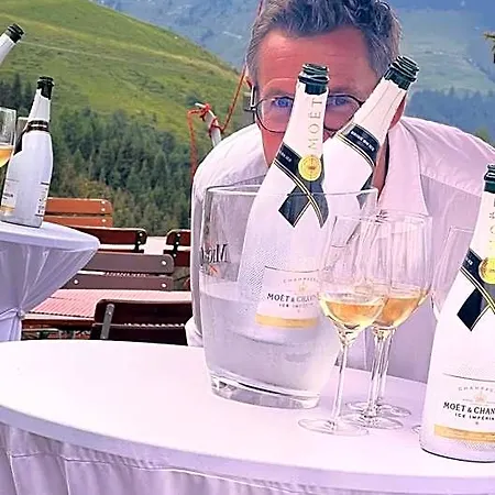 Hocheckhuette On Of The Hahnenkamm Mountain * Kitzbuhel