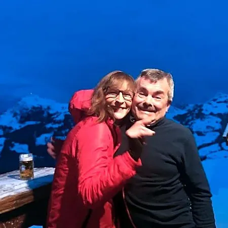 Hocheckhuette On Of The Hahnenkamm Mountain Inn Kitzbuhel