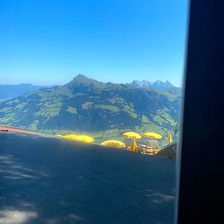 Hocheckhuette On Of The Hahnenkamm Mountain *