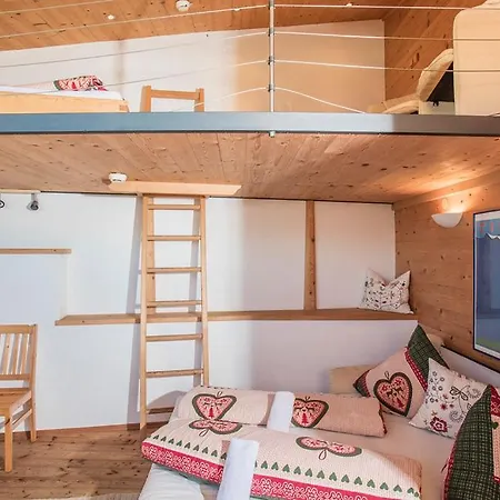 Inn Hocheckhuette On Of The Hahnenkamm Mountain *