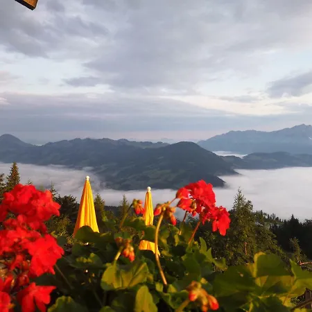 Hocheckhuette On Of The Hahnenkamm Mountain * Kitzbühel