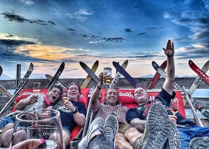 Hocheckhuette On Of The Hahnenkamm Mountain Inn *