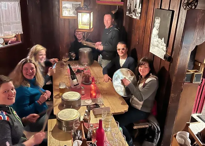 Hocheckhuette On Of The Hahnenkamm Mountain Kitzbuhel