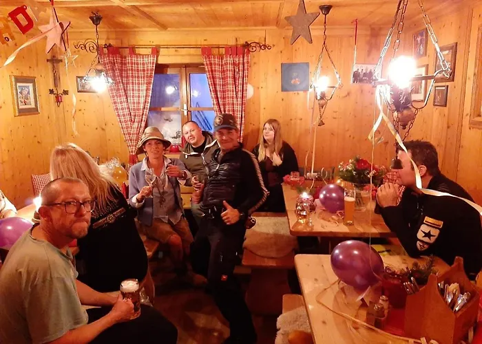 Hocheckhuette On Of The Hahnenkamm Mountain