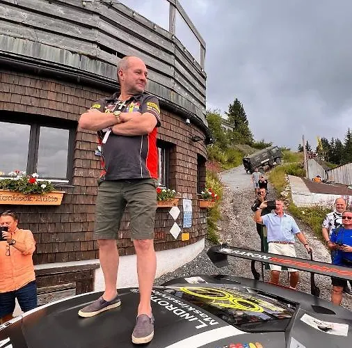 Hocheckhuette On Of The Hahnenkamm Mountain