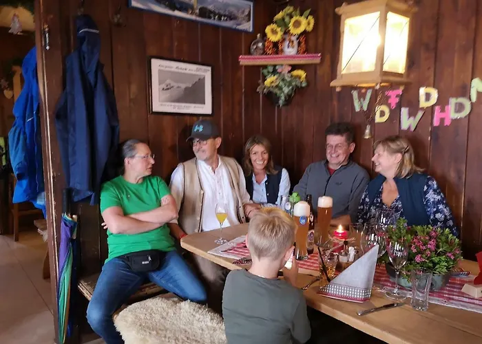 Hocheckhuette On Of The Hahnenkamm Mountain Inn *