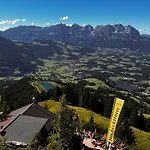 Inn Hocheckhuette On Of The Hahnenkamm Mountain