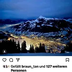Inn Hocheckhuette On Of The Hahnenkamm Mountain *