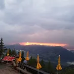 Hocheckhuette On Of The Hahnenkamm Mountain