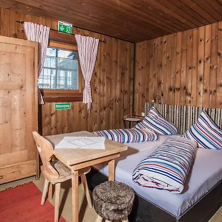 Inn Hocheckhuette On Of The Hahnenkamm Mountain